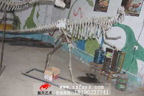 恐龙化石骨架――水龙